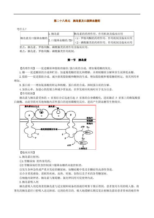 医师执业口腔药理学讲义2801