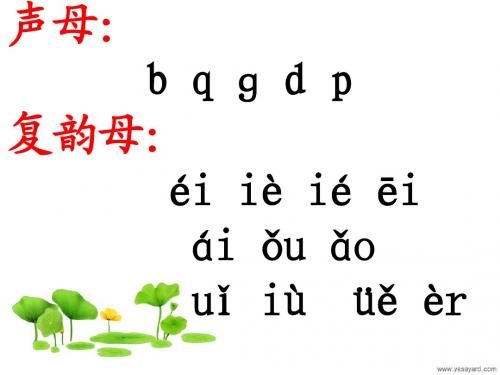 人教版一上 拼音易混点及生字表二组词辨析