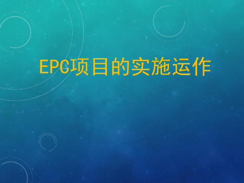 EPC项目的实施运作培训ppt课件