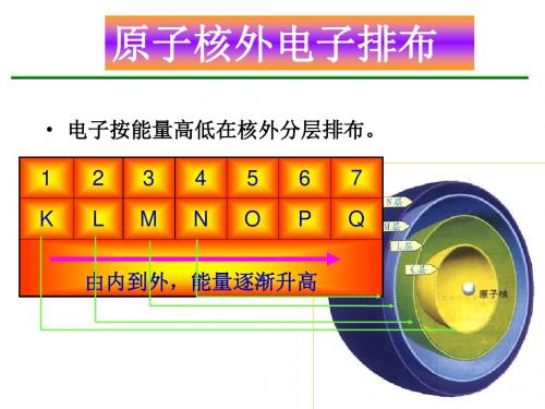 原子的核外电子排布PPT教材课件