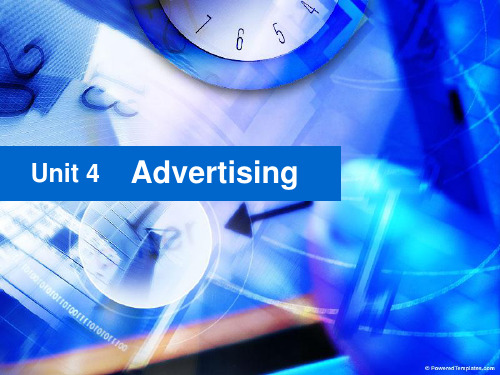 商务英语Unit4Advertising