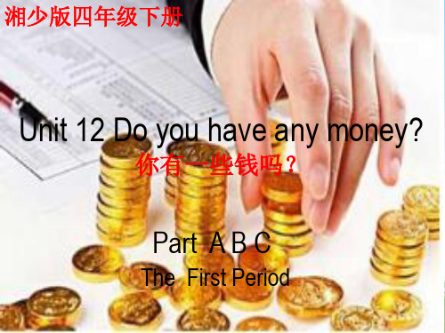 湘少版Unit12Doyouhaveanymoney第一课时课件