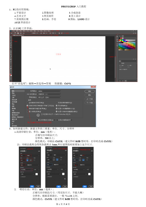 PS教材入门初级PS教程图文结合