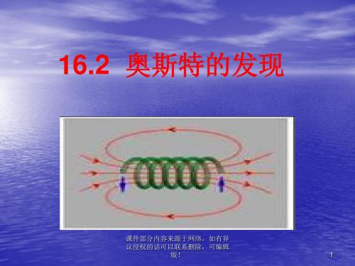 奥斯特的发现ppt课件