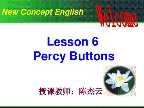 New Concept English(Lesson 6)