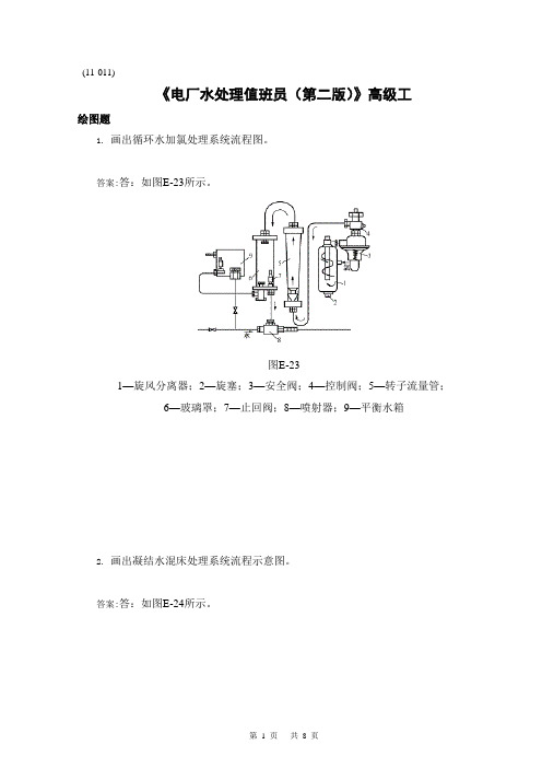 《电厂水处理值班员(第二版)》高级工HT