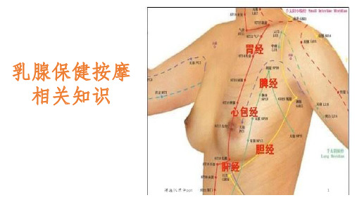 乳腺按摩ppt课件