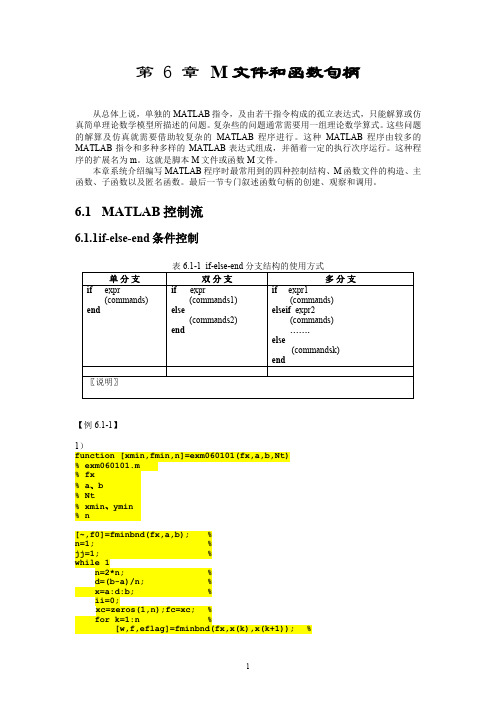 MATLAB-ch6_编程