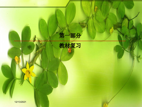 高考英语一轮复习 第一部分 教材复习 unit 3 life in the future课件