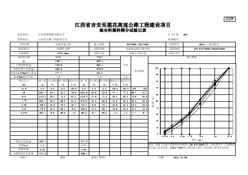 玉 水稳 混合筛分..