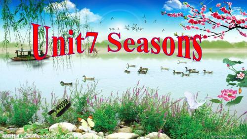 牛津译林版8A Unit7 Seasons Welcome to the unit课件(共24张PPT)