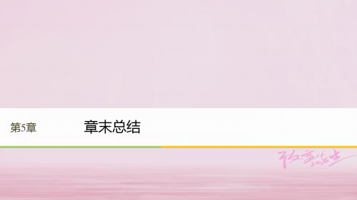 2017-2018学年高中物理 第5章 新时空观的确立章末总结同步备课 沪科版选修3-4