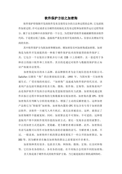 软件保护
