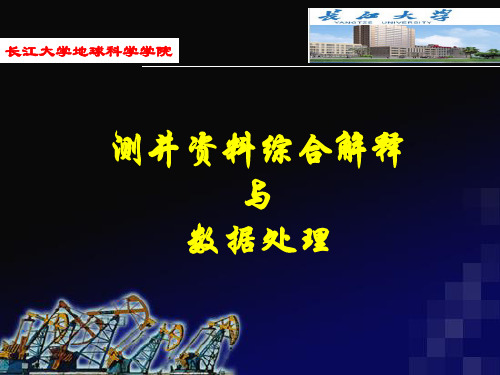 测井综合解释及数据处理资料