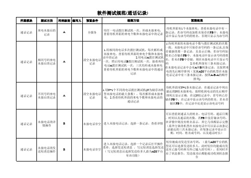 新版测试规范-call-log