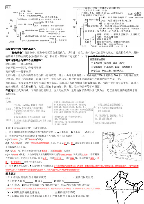 东南亚南亚