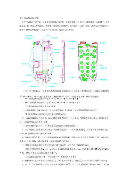 手机主板设计规范