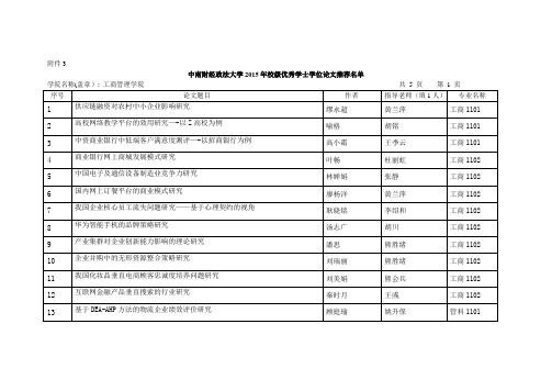 中南财经政法大学工商管理学院