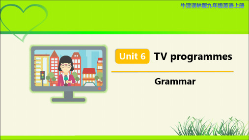 译林版九年级英语上册Unit 6 Grammar 示范公开课教学课件