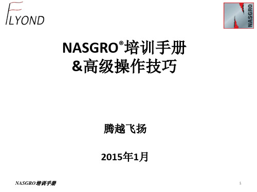 NASGRO基础培训教程