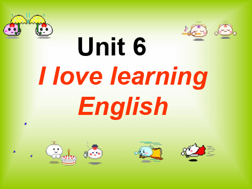 英语：Unit-6-《I-Love-Learning-English》知识点复习课件(冀教版八年级上)