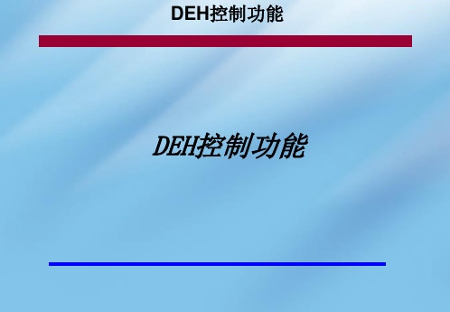 DEH功能介绍