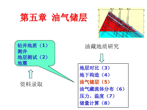 中国石油大学(北京)油矿地质学第五章储层