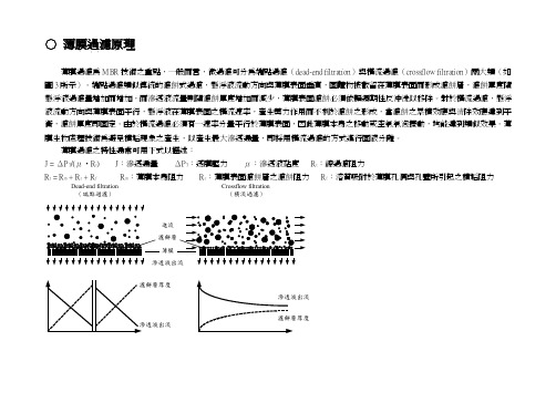 薄膜过滤原理