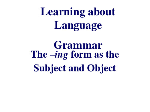 人教高中英语必修4Unit2Grammar(共24张PPT)