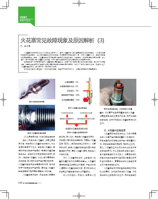 火花塞常见故障现象及原因解析（3）