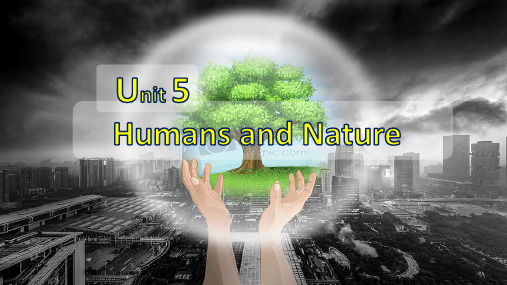 Unit+5+Humans+and+nature一轮复习-高三英语北师大版(2019)必修第二册