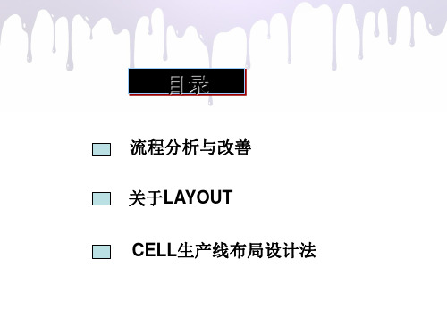 精益生产之LAYOUT38张课件