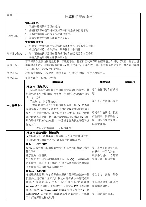 计算机的灵魂--软件