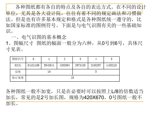 第三章电气识图建筑照明技术建筑电气教学课件