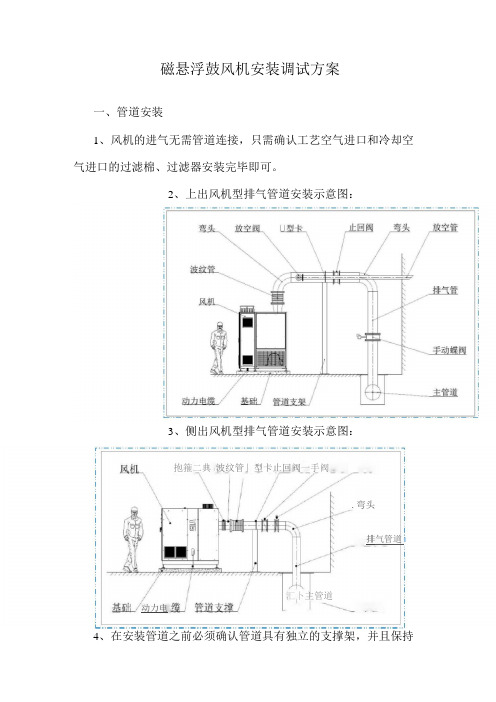 磁悬浮鼓风机安装调试方案