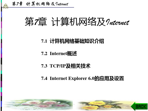 计算机应用基础第7章PPT课件