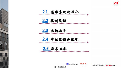 会计电算化技能实训教程第2单元PPT课件