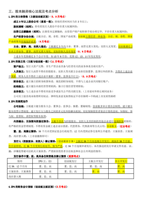 保代考试核心考点讲义加班会计