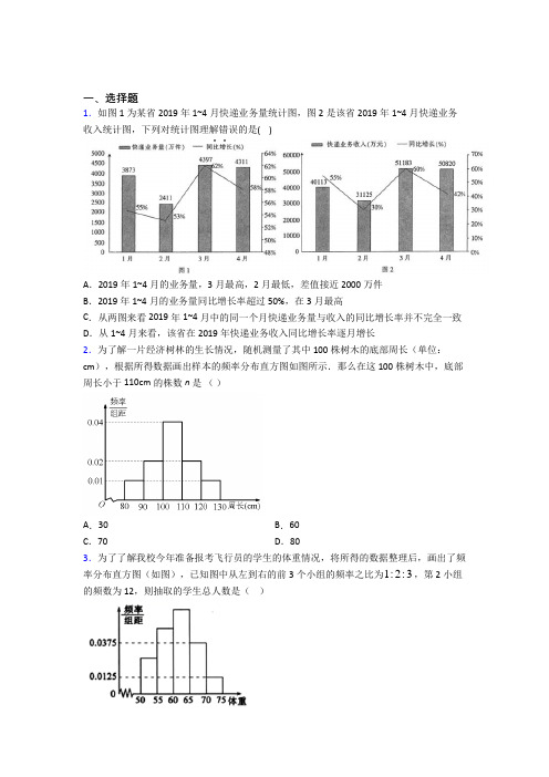 (易错题)高中数学必修三第一章《统计》检测题(包含答案解析)(1)