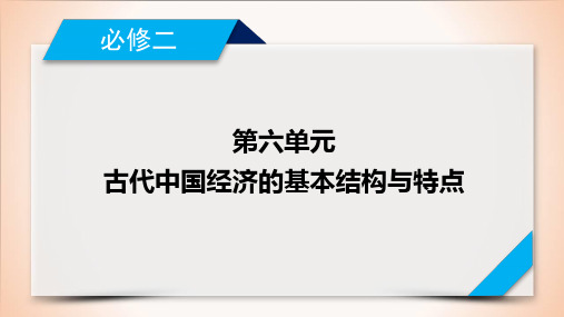 2021届新高考历史复习课件(23) 第23讲 古代商业的发展