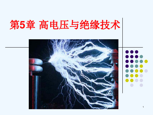 电气工程概论 第五章 高电压与绝缘技术