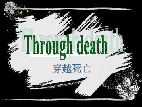 Through  the  death