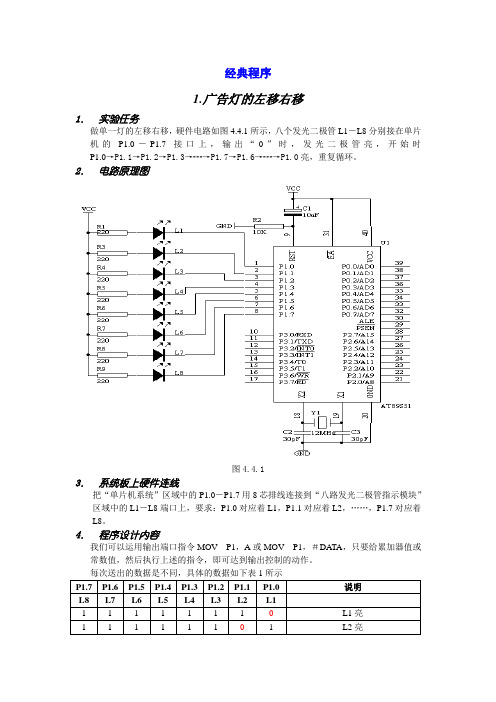 C51经典程序