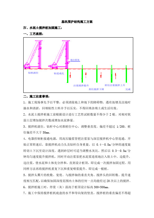 基坑围护结构施工方案