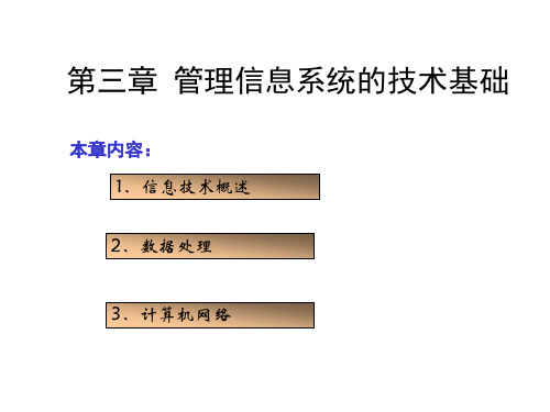 管理信息系统的技术基础基本概述.pptx