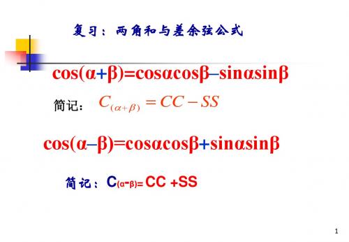 两角和与差的正弦_