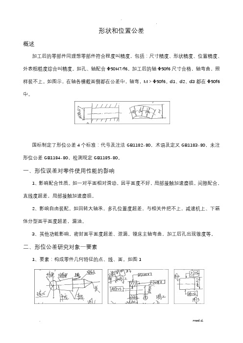 形状公差基本知识