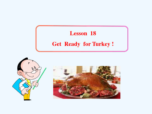 八年级英语上册-Lesson-18-Get-Ready-for-Turkey-!课件-冀教版