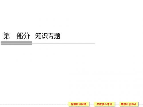 高考复习专题一货币、价格与消费PPT课件 人教课标版