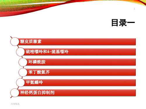 常用免疫抑制剂的副作用严选内容